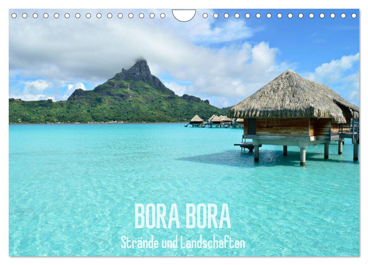 Cover: 9783435223329 | Bora Bora - Strände und Landschaften (Wandkalender 2025 DIN A4...