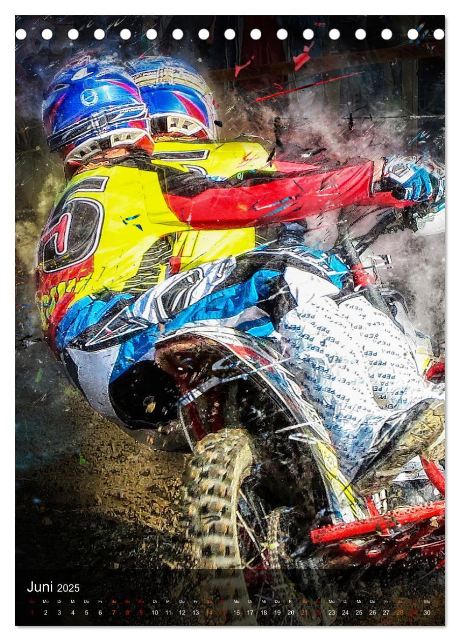 Bild: 9783435912742 | Motocross Seitenwagen - einfach cool (Tischkalender 2025 DIN A5...