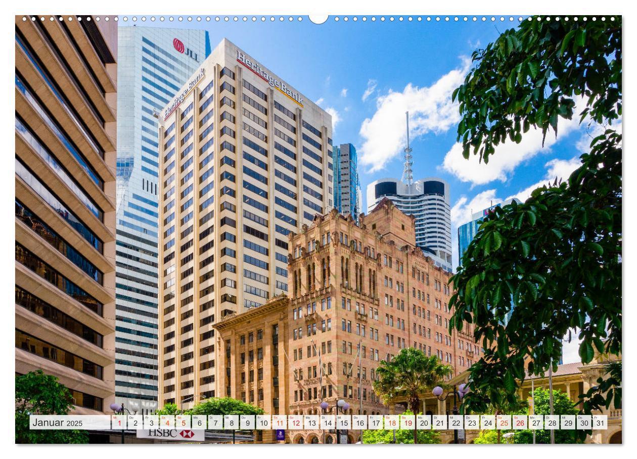 Bild: 9783435245703 | Brisbane Stadtansichten (Wandkalender 2025 DIN A2 quer), CALVENDO...