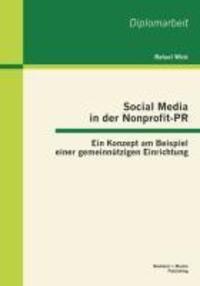 Cover: 9783955491864 | Social Media in der Nonprofit-PR: Ein Konzept am Beispiel einer...