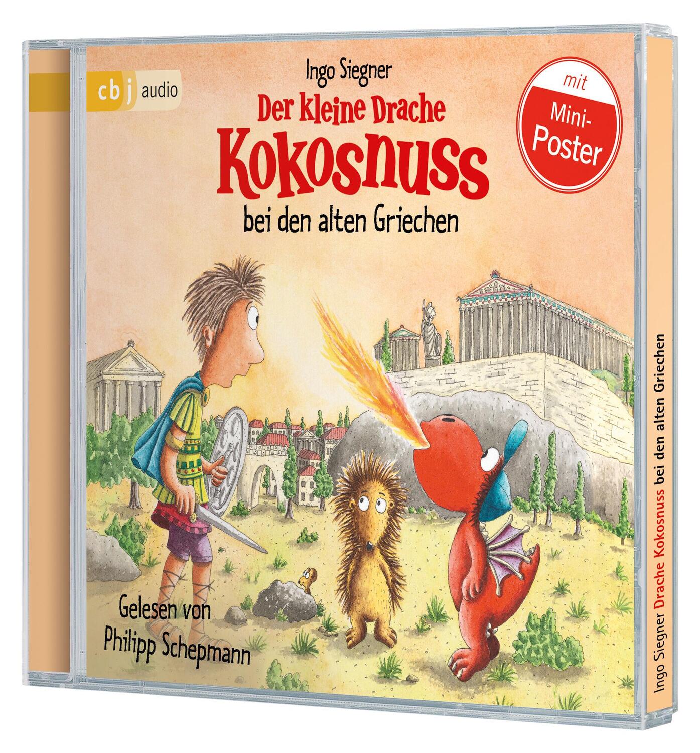 Bild: 9783837167054 | Der kleine Drache Kokosnuss bei den alten Griechen | Ingo Siegner | CD