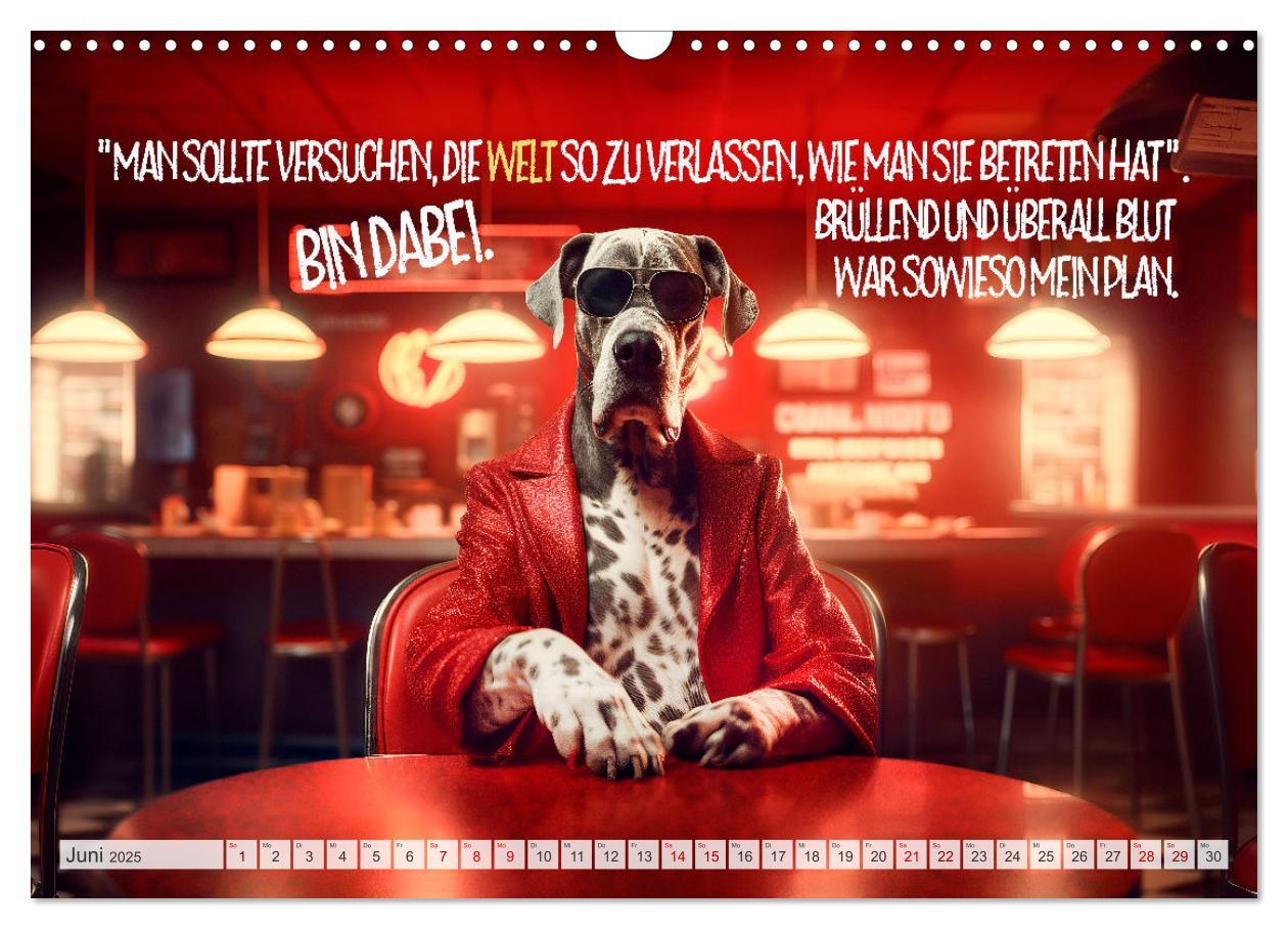 Bild: 9783383774317 | ULTRAKRASS Knallharte Hunde (Wandkalender 2025 DIN A3 quer),...