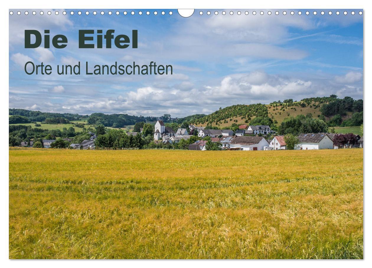 Cover: 9783435452026 | Die Eifel - Orte und Landschaften (Wandkalender 2025 DIN A3 quer),...