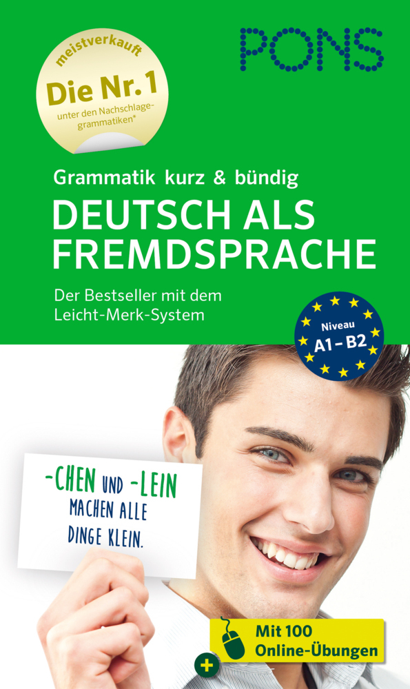 Cover: 9783125620728 | PONS Grammatik kurz &amp; bündig Deutsch als Fremdsprache | Taschenbuch