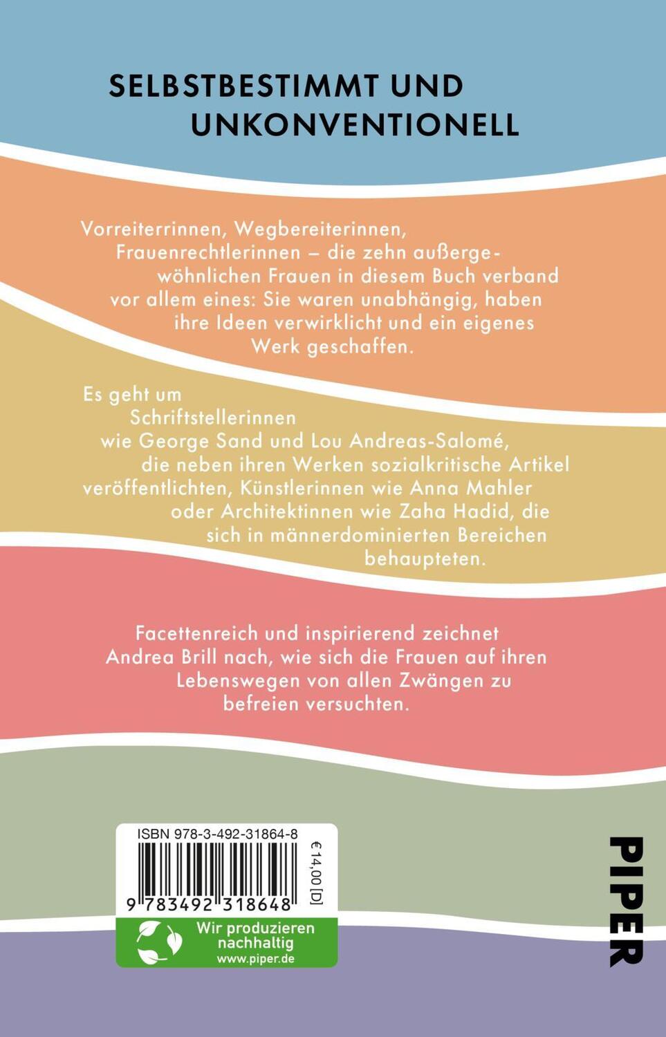 Rückseite: 9783492318648 | »Scharfsinnig wie ein Adler und mutig wie ein Löwe« | Andrea Brill