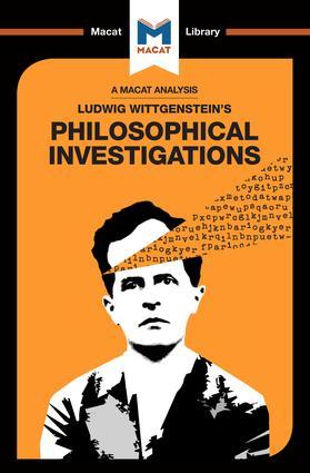 Cover: 9781912127689 | Analysis of Ludwig Wittgenstein's Philosophical Investigations | Buch