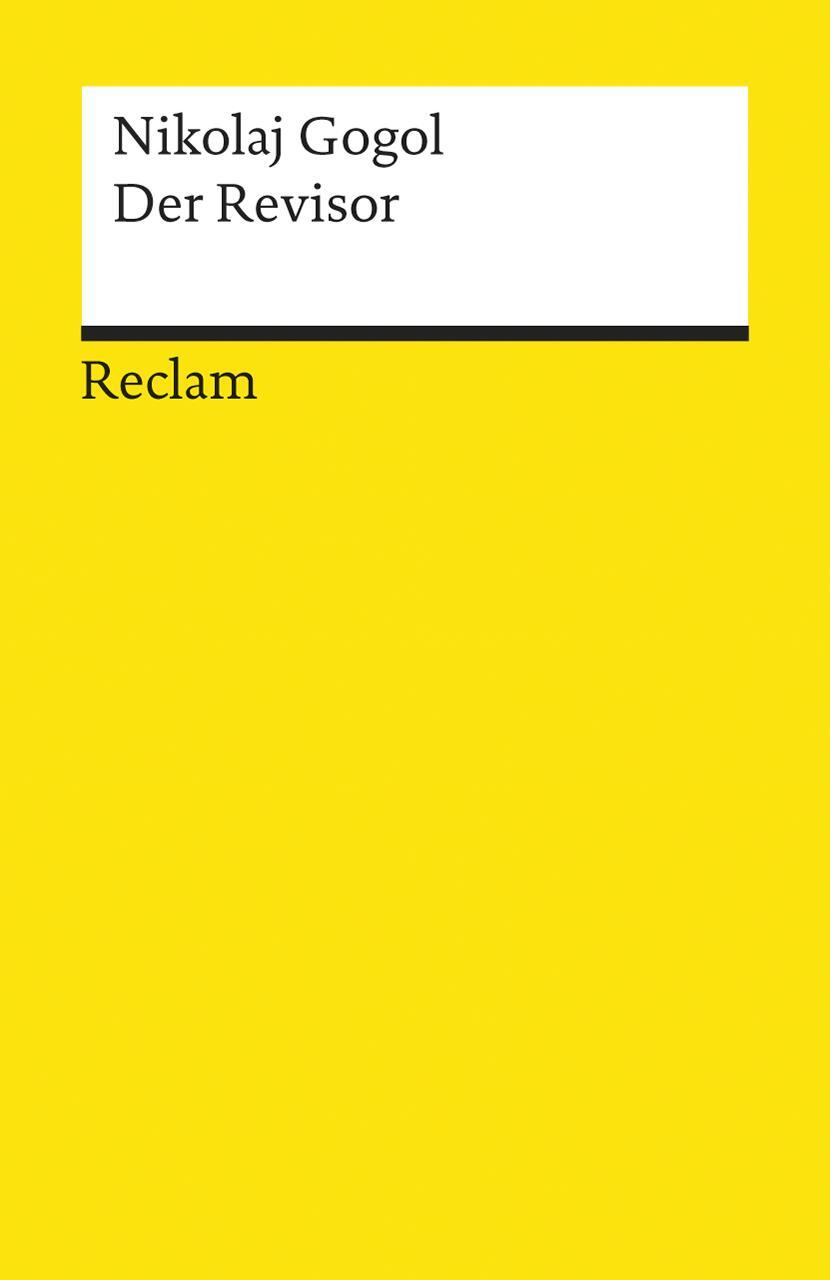 Cover: 9783150008379 | Der Revisor | Nikolaj Gogol | Taschenbuch | 189 S. | Deutsch | 1986