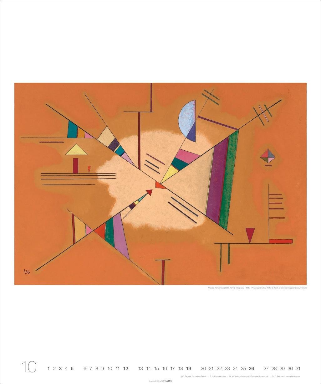 Bild: 9783839901007 | Wassily Kandinsky Edition Kalender 2025 | Kalender | Spiralbindung