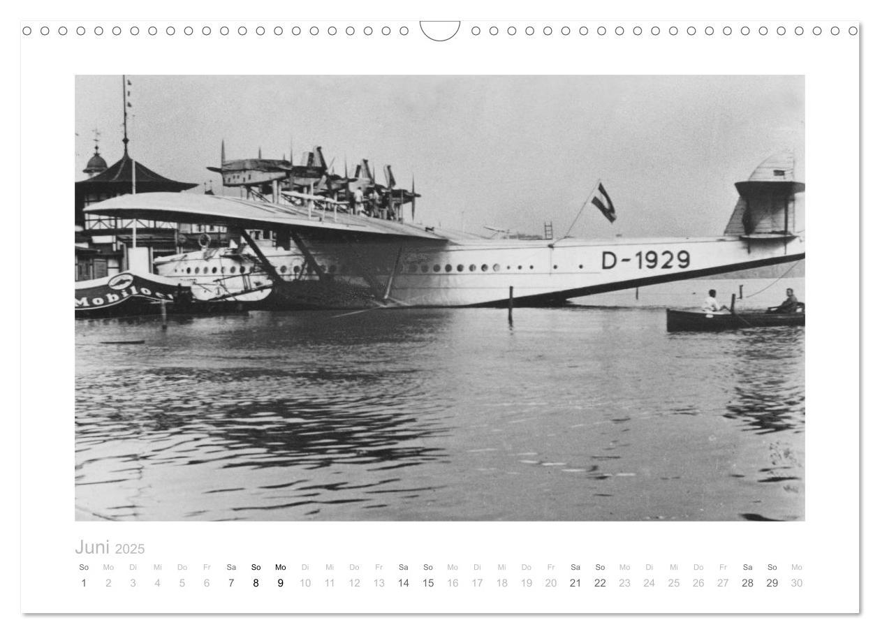 Bild: 9783435447299 | Reise mit dem Flugschiff - Dornier (Wandkalender 2025 DIN A3 quer),...