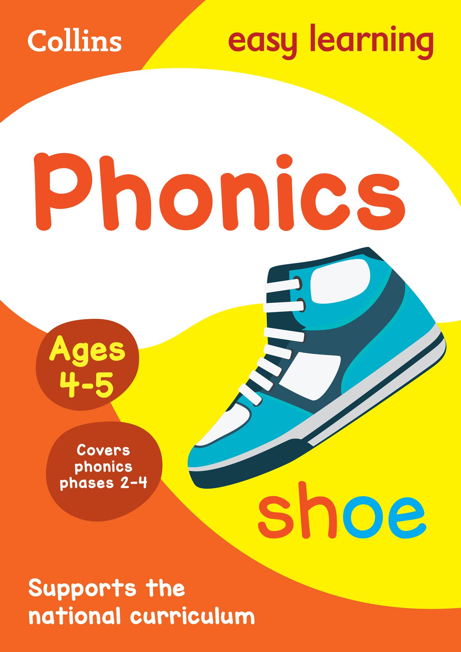 Cover: 9780008617936 | Phonics Ages 4-5 | Ideal for Home Learning | Collins | Taschenbuch