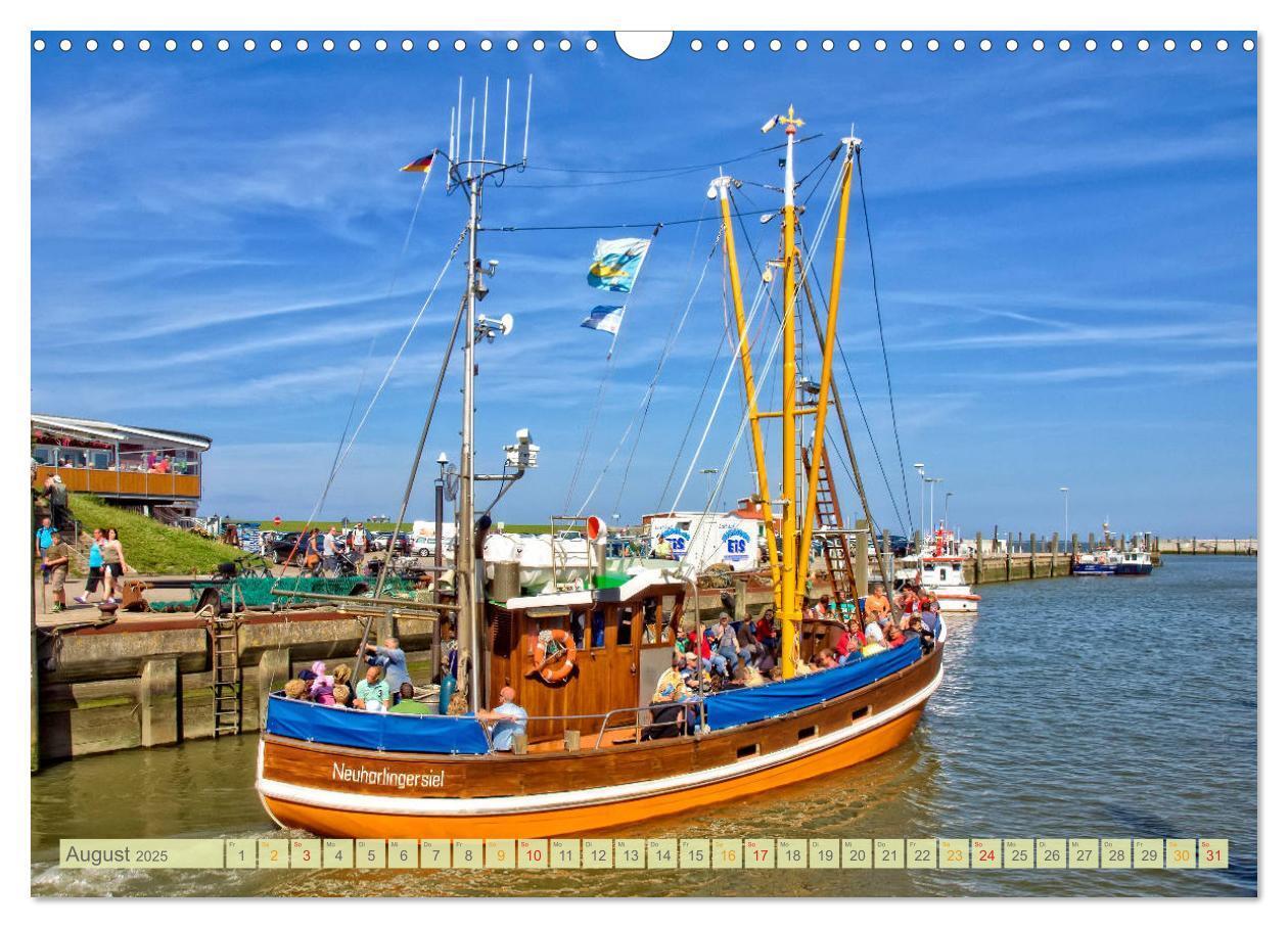 Bild: 9783435436095 | Reise an die Nordsee - Neuharlingersiel (Wandkalender 2025 DIN A3...