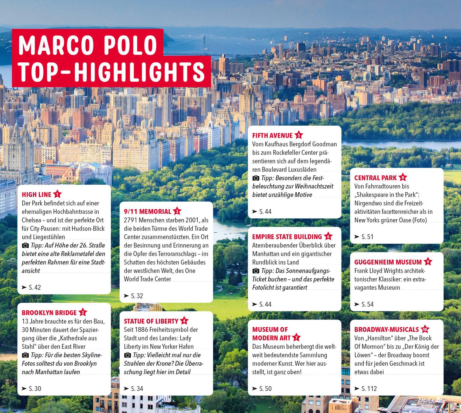 Bild: 9783829719315 | MARCO POLO Reiseführer New York | Felix Zeltner (u. a.) | Taschenbuch