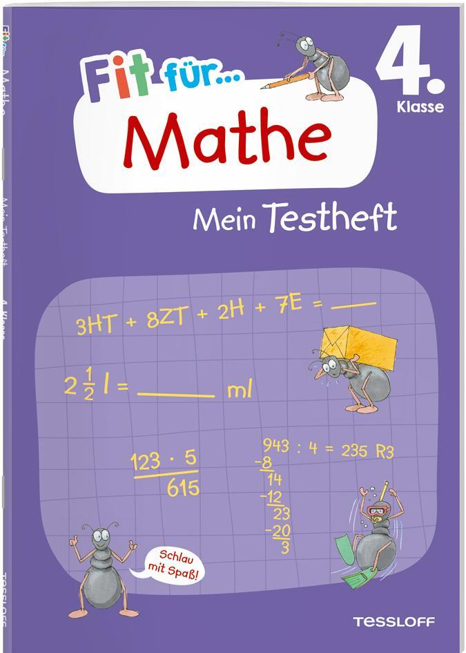 Cover: 9783788625153 | Fit für Mathe 4. Klasse. Mein Testheft | Julia Meyer | Broschüre