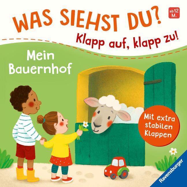 Cover: 9783473418152 | Was siehst du? Klapp auf, klapp zu! Mein Bauernhof | Sandra Grimm