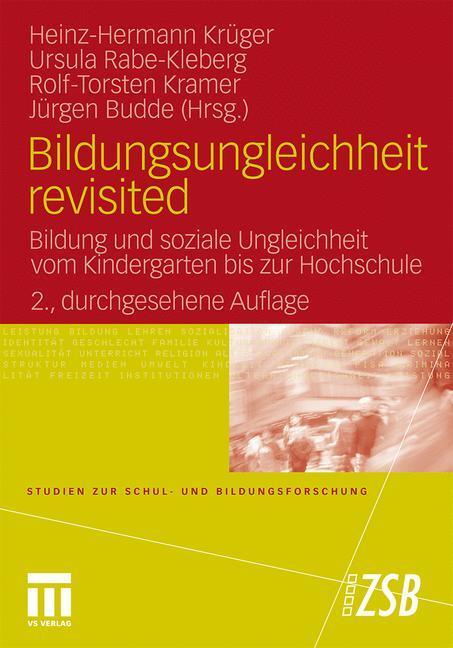 Cover: 9783531180571 | Bildungsungleichheit revisited | Heinz-Hermann Krüger (u. a.) | Buch