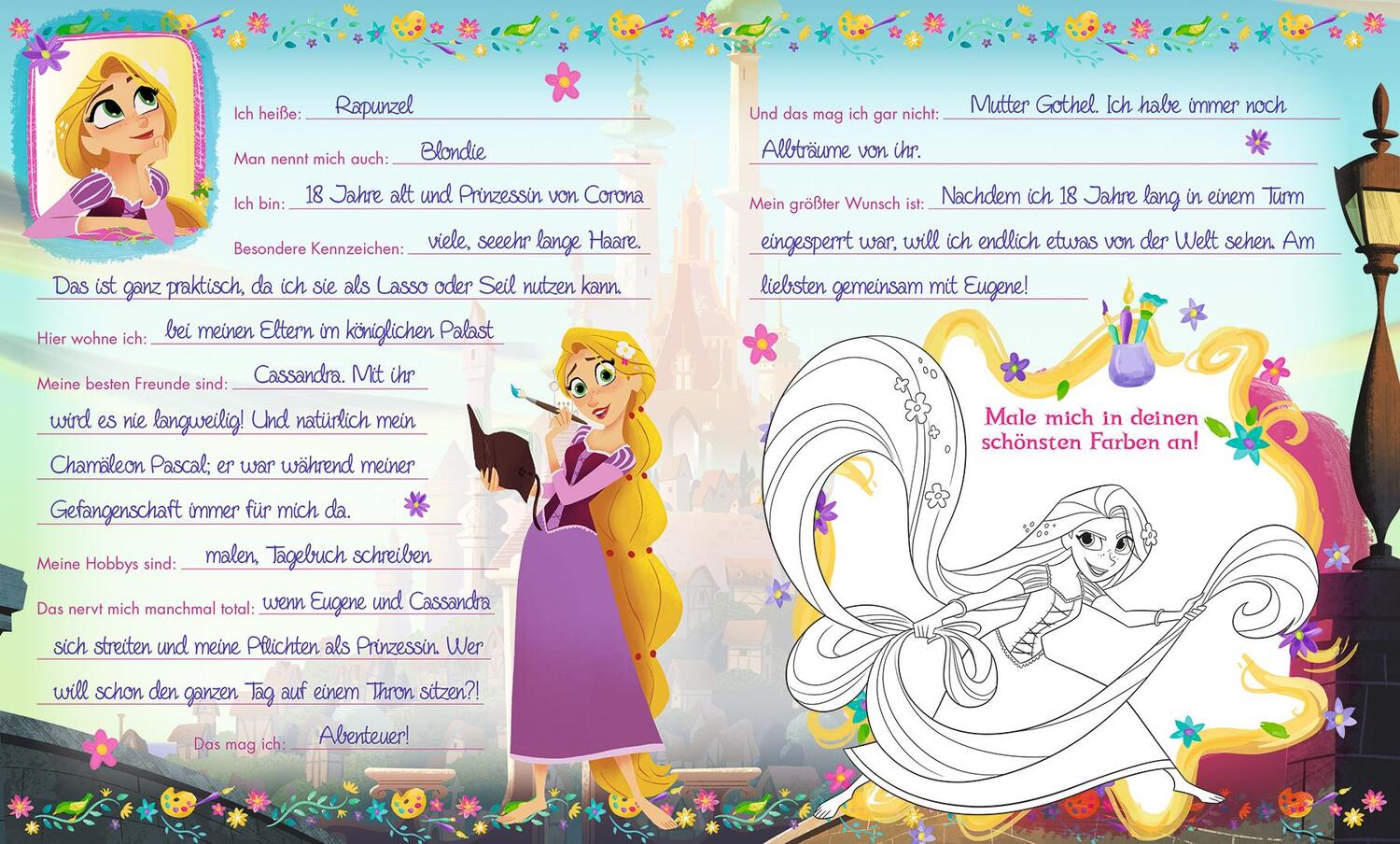 Bild: 9783833234897 | Disney Rapunzel: Meine Freunde | Freundebuch | Buch | 80 S. | Deutsch