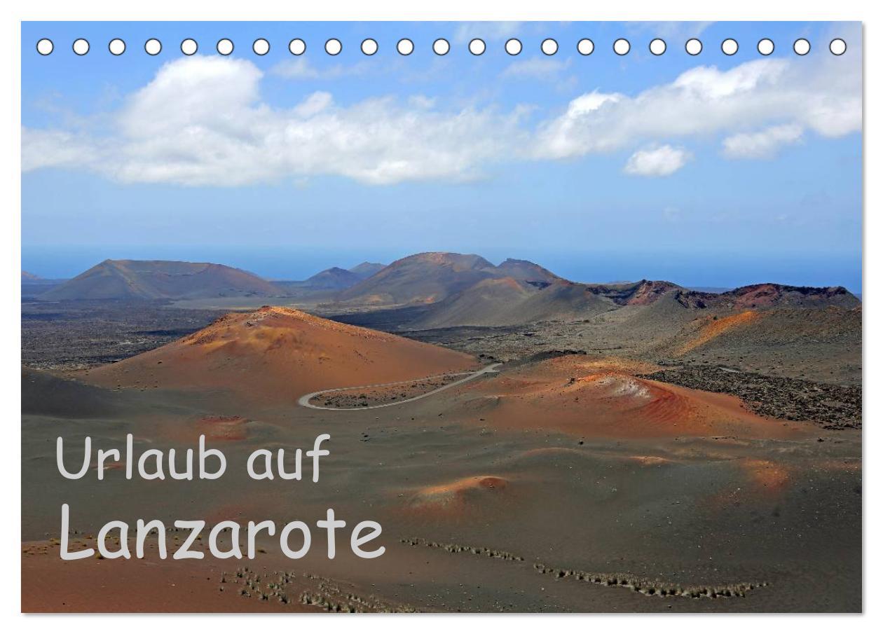 Cover: 9783435811830 | Urlaub auf Lanzarote (Tischkalender 2025 DIN A5 quer), CALVENDO...