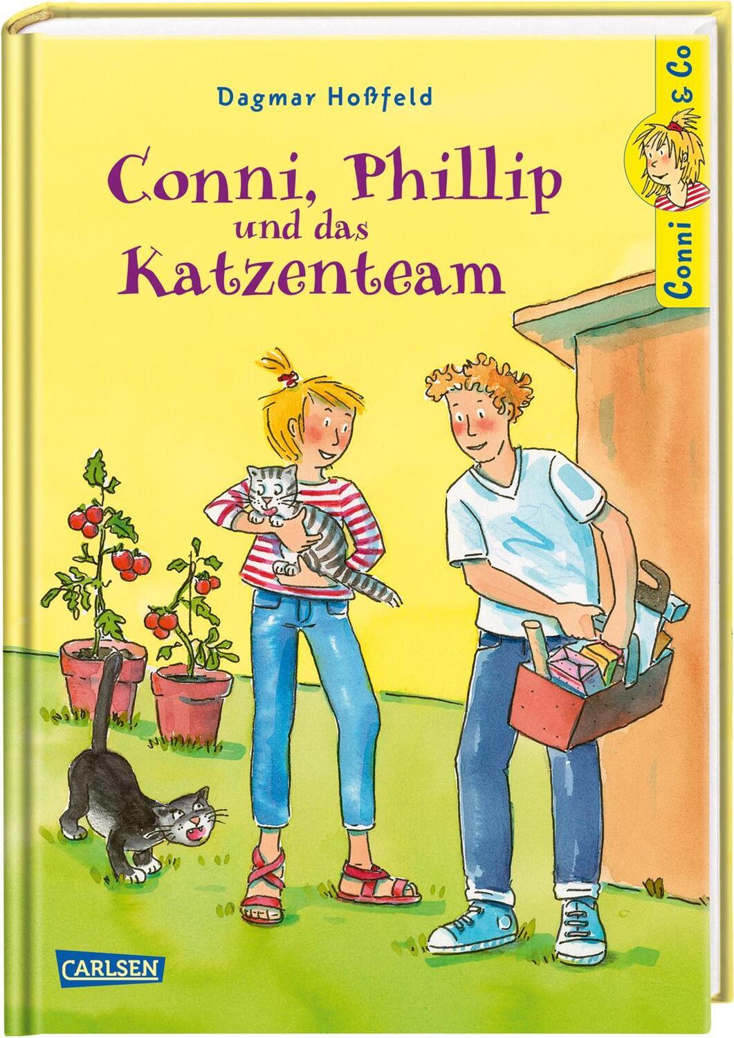 Cover: 9783551557162 | Conni &amp; Co 16: Conni, Phillip und das Katzenteam | Dagmar Hoßfeld