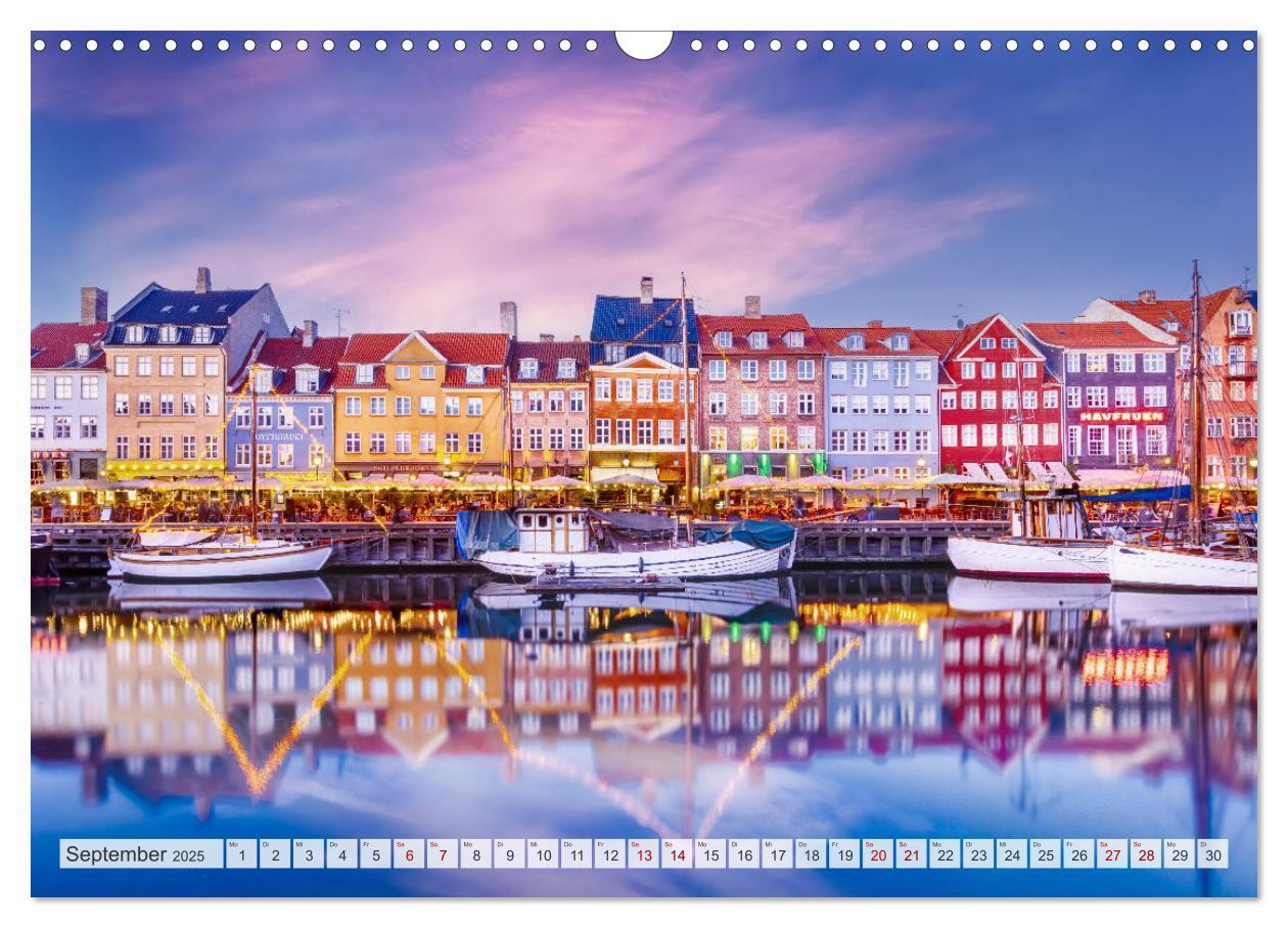 Bild: 9783383911781 | KOPENHAGEN Malerisches Stadtherz (Wandkalender 2025 DIN A3 quer),...