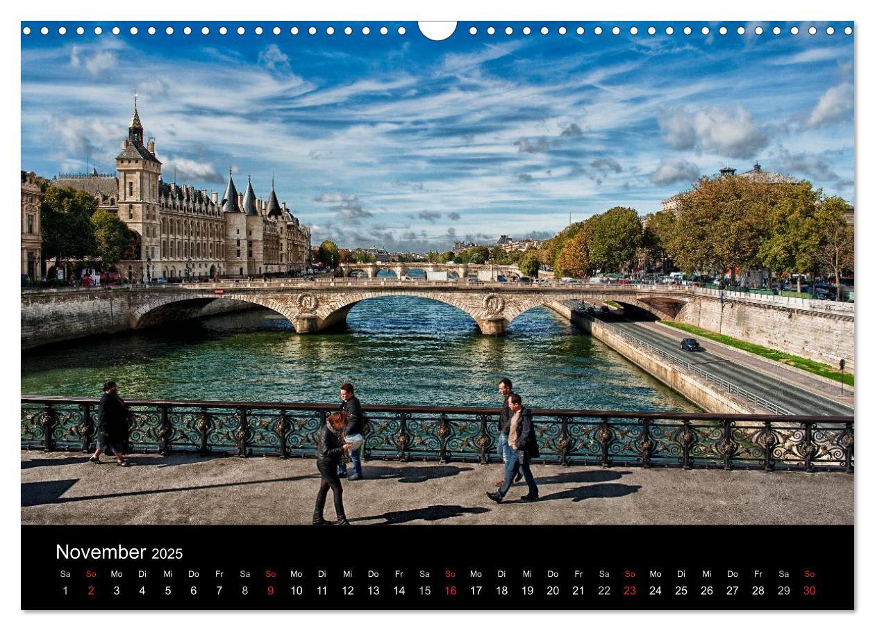 Bild: 9783435765898 | Paris - Impressionen einer Weltstadt (Wandkalender 2025 DIN A3...