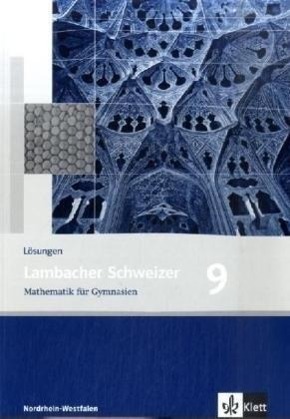 Cover: 9783127344936 | Lambacher Schweizer. 9. Schuljahr. Lösungen. Nordrhein-Westfalen