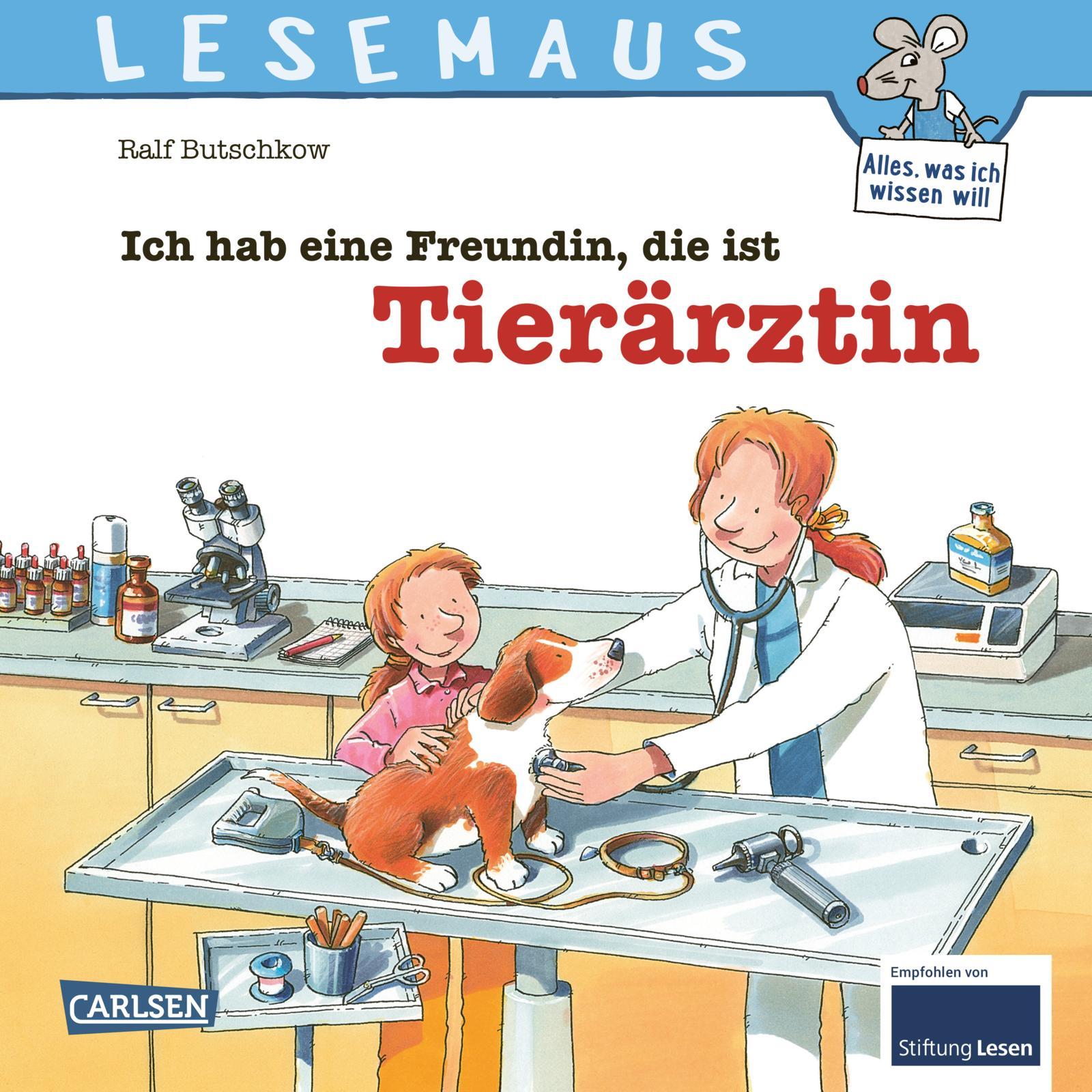 Cover: 9783551089892 | Ich hab eine Freundin, die ist Tierärztin | Ralf Butschkow | Buch