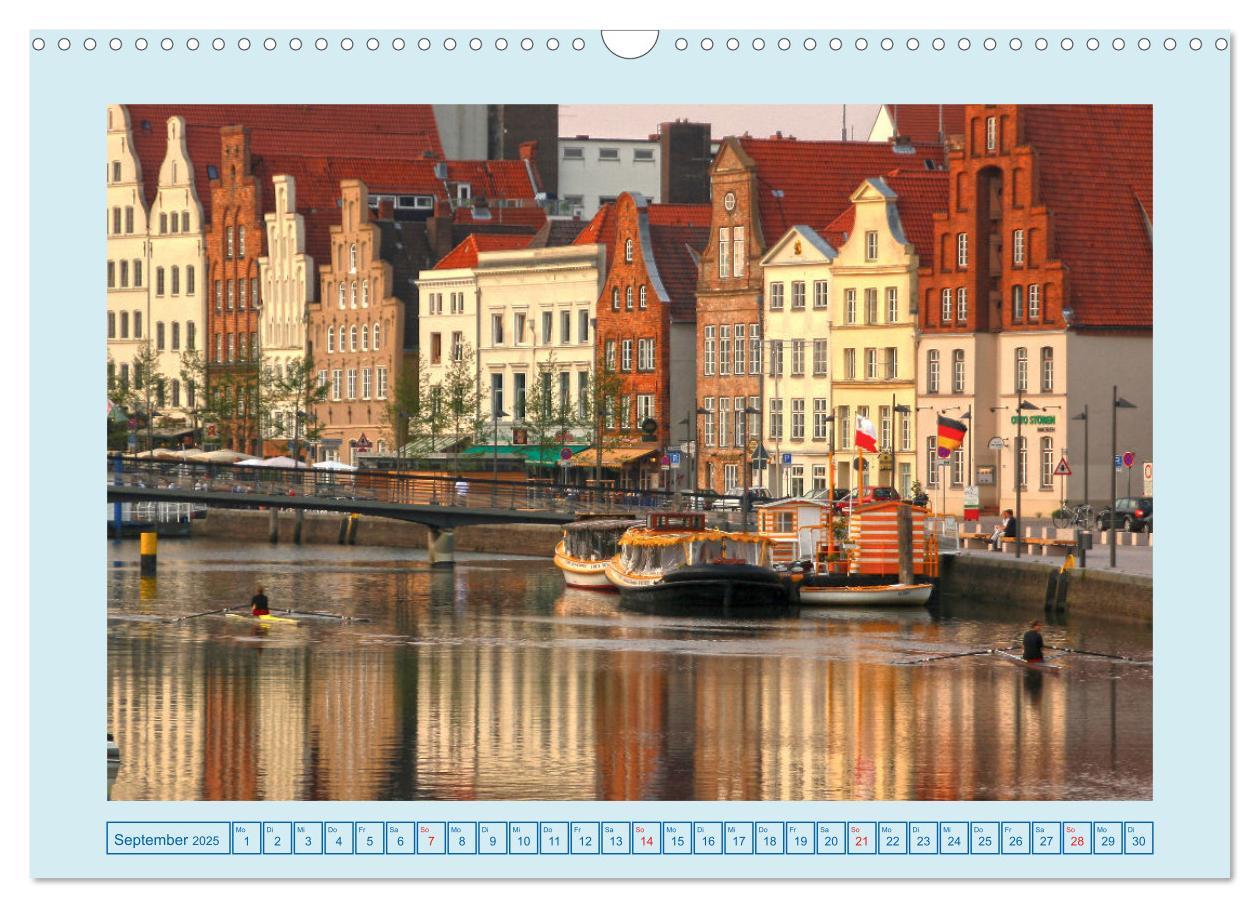 Bild: 9783435067022 | Lübeck Backsteingotik an der Trave (Wandkalender 2025 DIN A3 quer),...