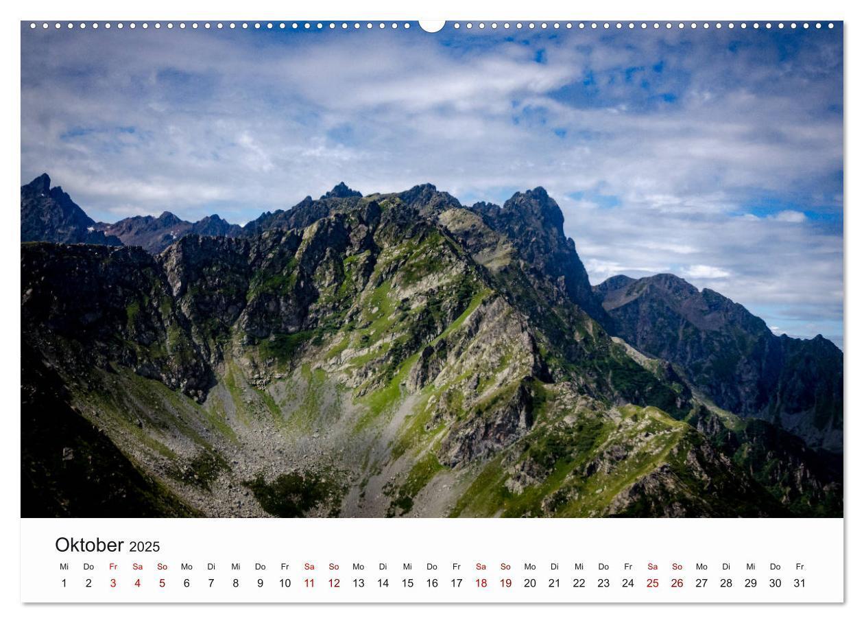 Bild: 9783435332878 | Die Alpen vom Himmel aus gesehen (hochwertiger Premium Wandkalender...