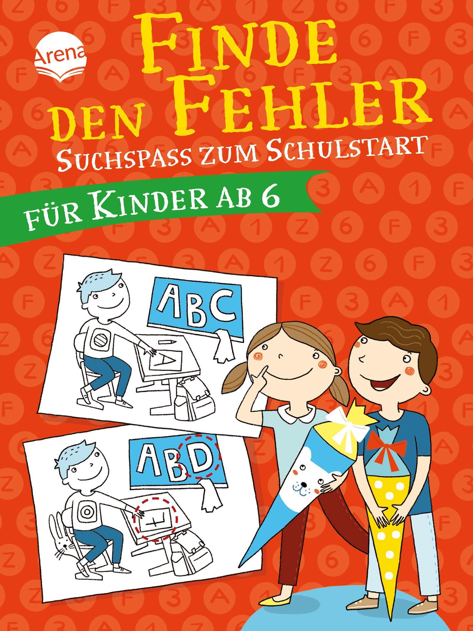 Cover: 9783401705187 | Finde den Fehler. Suchspaß zum Schulstart | Für Kinder ab 6 Jahren