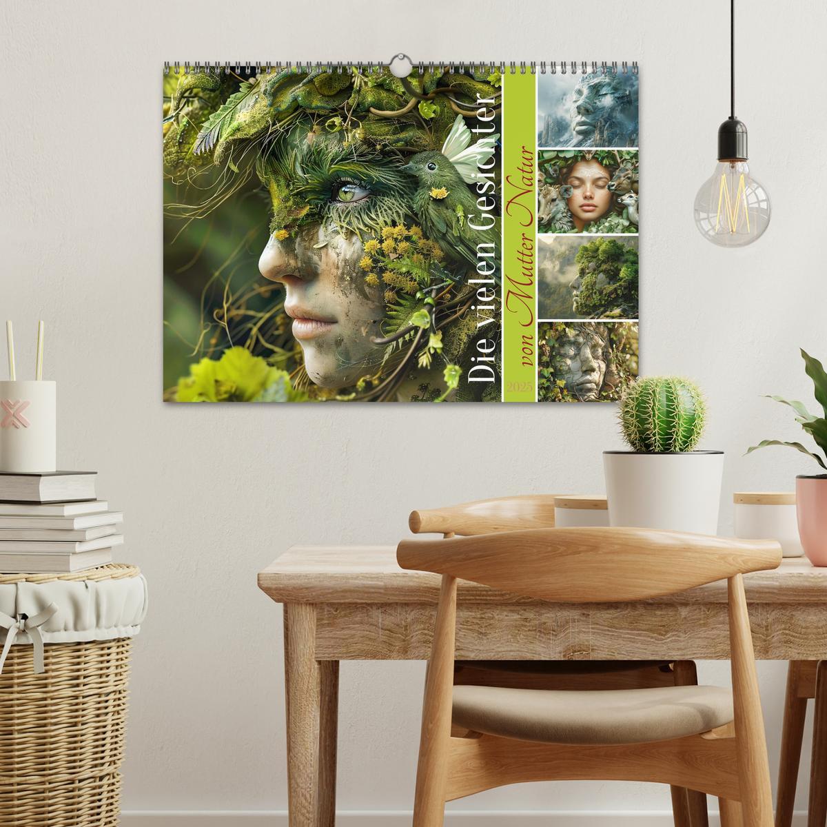 Bild: 9783457148464 | Die vielen Gesichter von Mutter Natur (Wandkalender 2025 DIN A3...