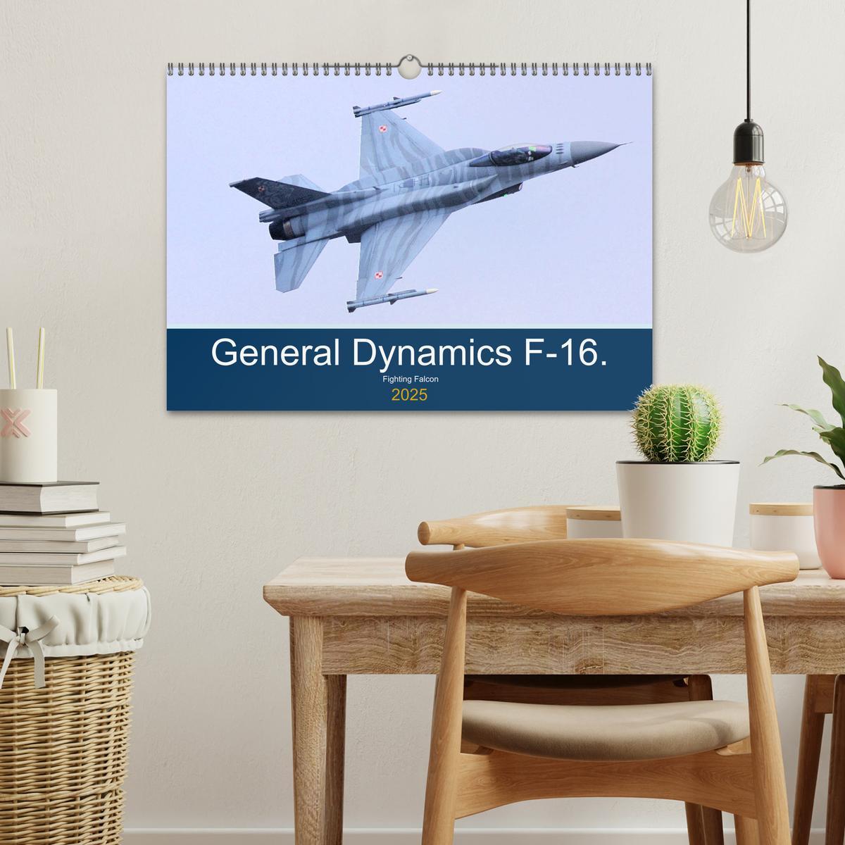 Bild: 9781325954186 | General Dynamics F-16 Fighting Falcon (Wall Calendar 2025 DIN A3...