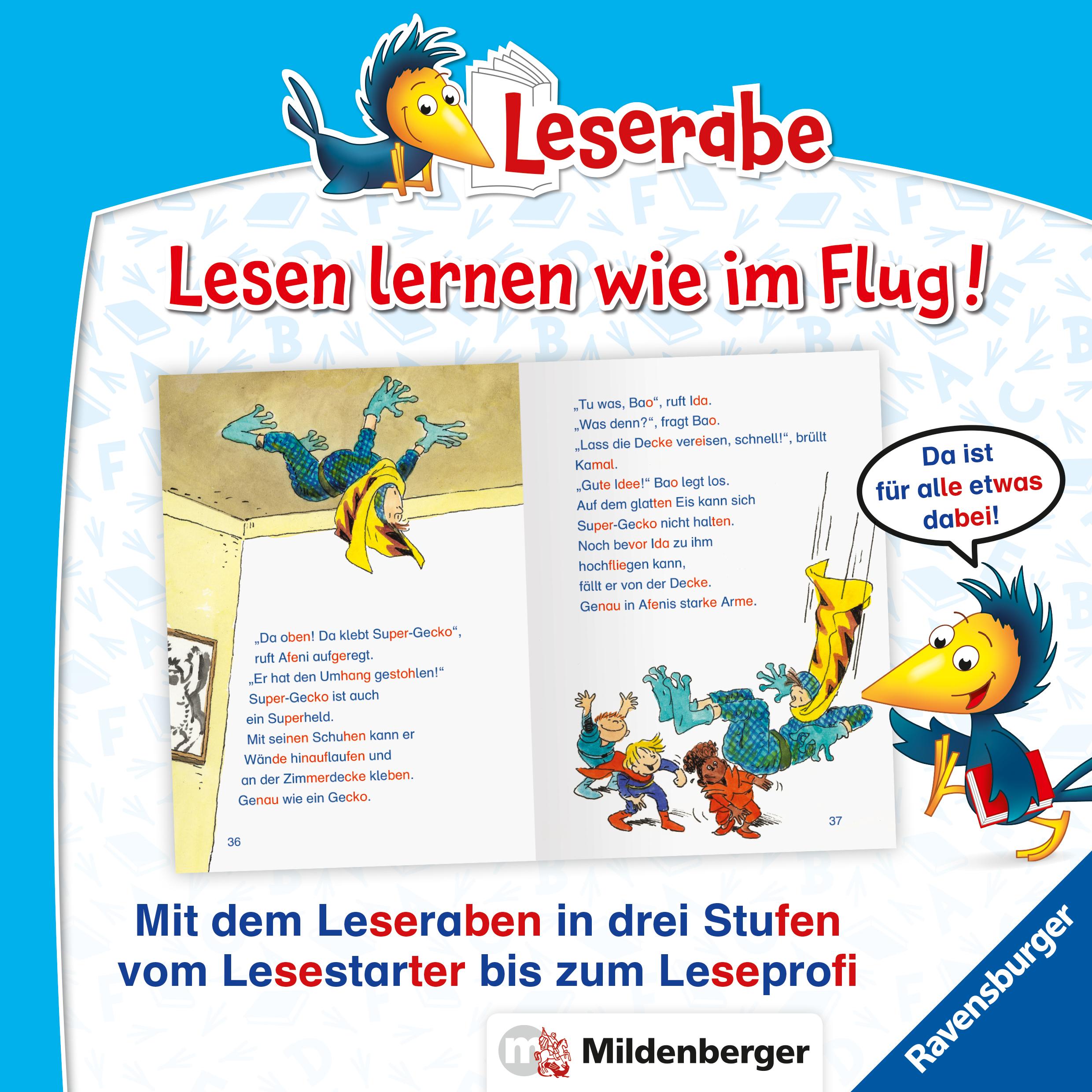 Bild: 9783473463848 | Leserabe mit Mildenberger Silbenmethode - Die Superhelden-Schule