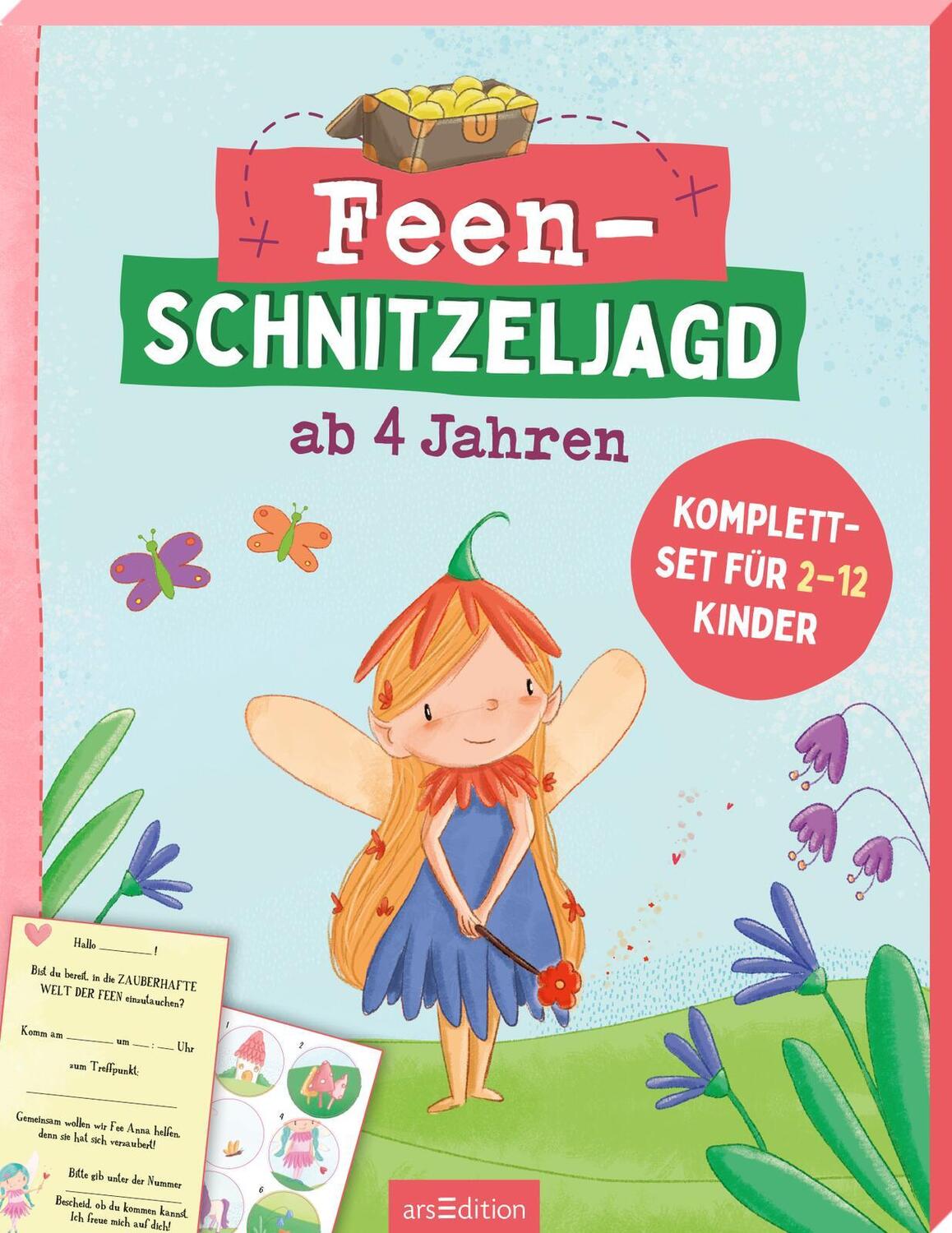 Cover: 4014489131182 | Feen-Schnitzeljagd ab 4 Jahren | Komplettset für 2-12 Kinder | Lang