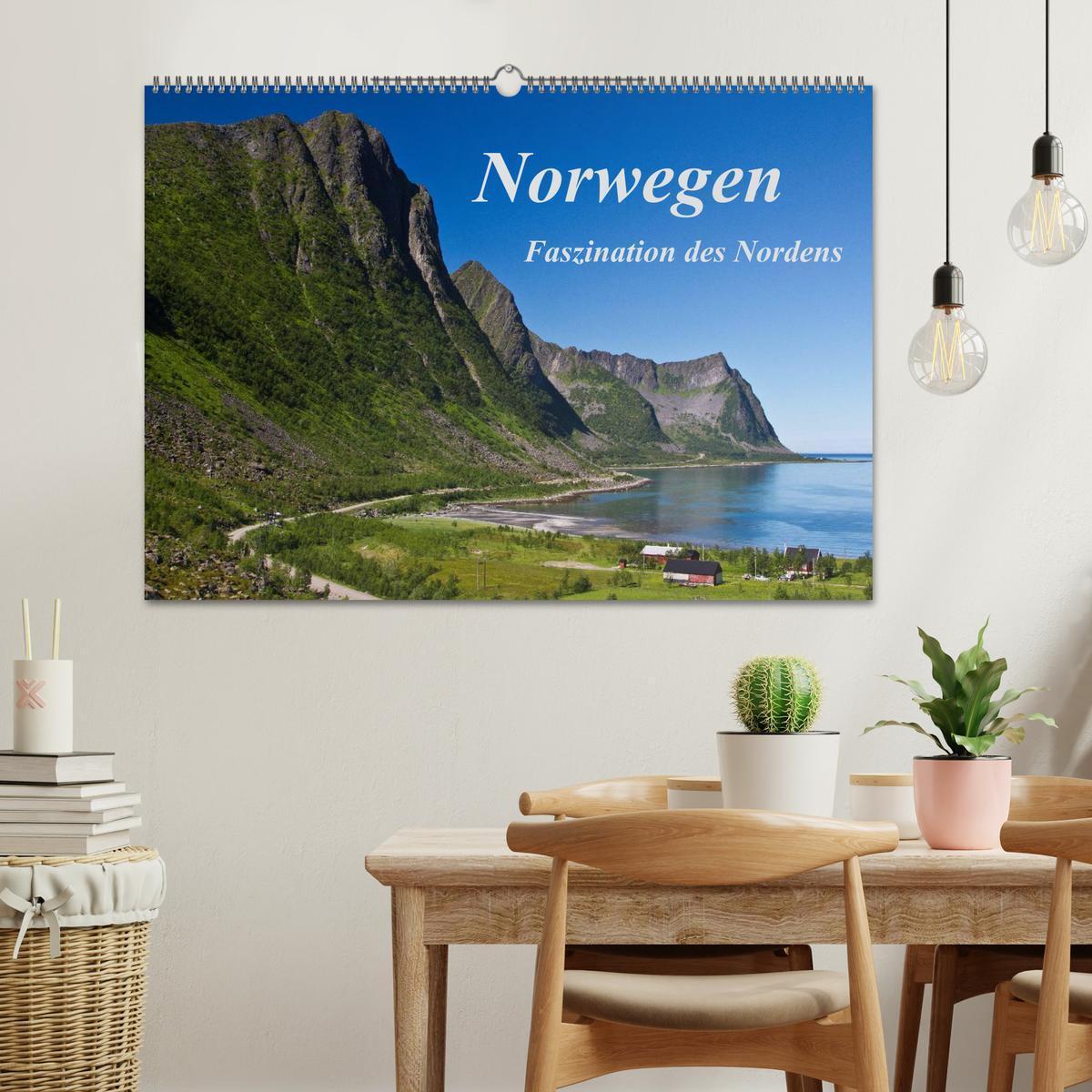 Bild: 9783435768486 | Norwegen - Faszination des Nordens (Wandkalender 2025 DIN A2 quer),...