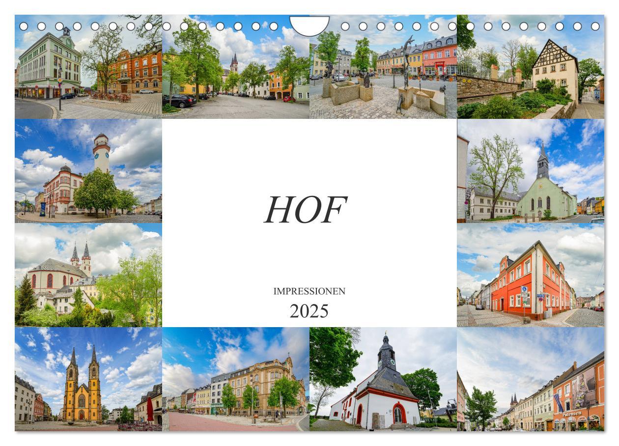 Cover: 9783435223978 | Hof Impressionen (Wandkalender 2025 DIN A4 quer), CALVENDO...