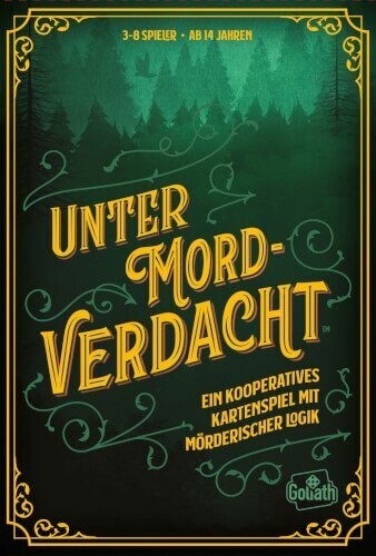 Cover: 8720077262935 | Unter Mordverdacht | Spiel | Closed Box | 926293.006 | 2022 | Goliath