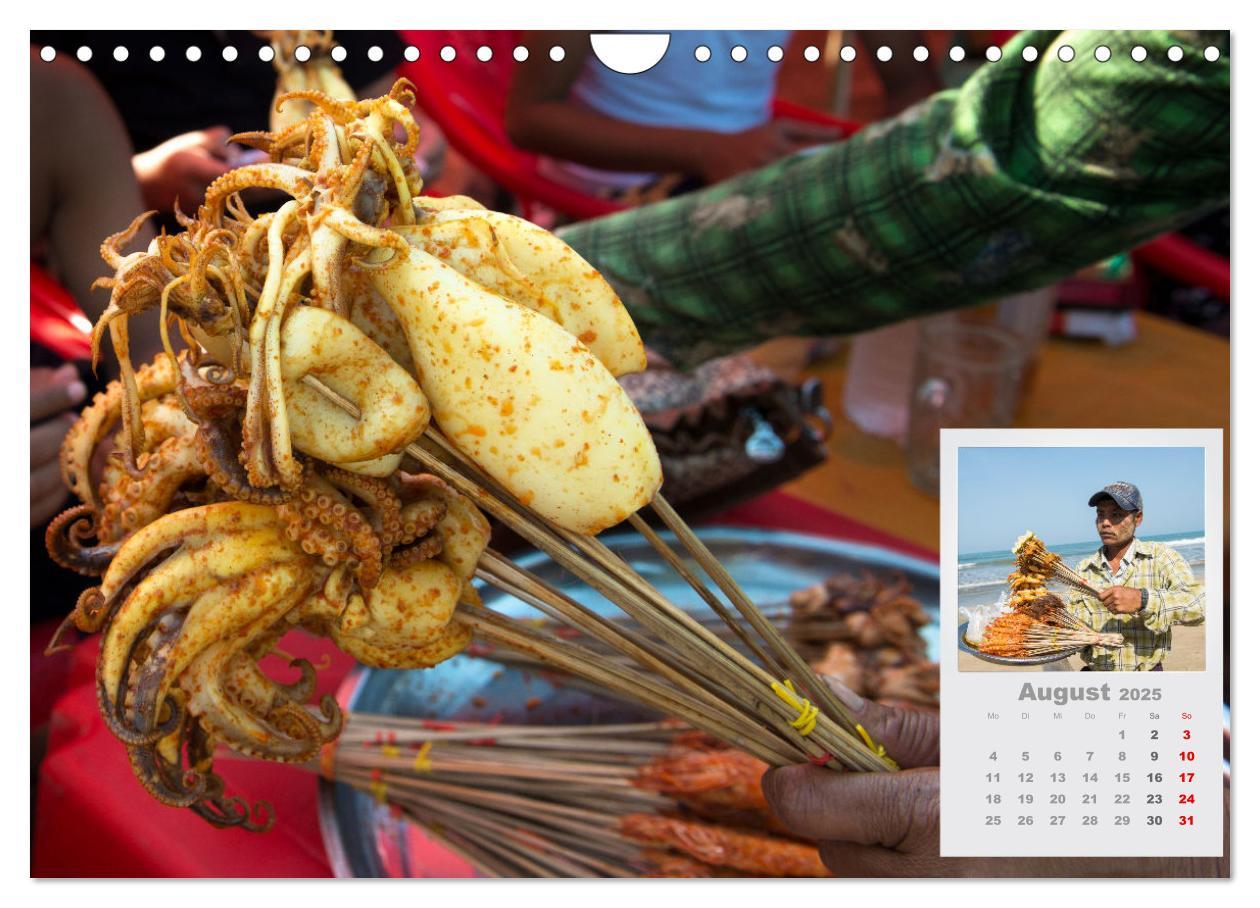 Bild: 9783435085408 | ASIA STREET FOOD - So schmeckt Asien (Wandkalender 2025 DIN A4...