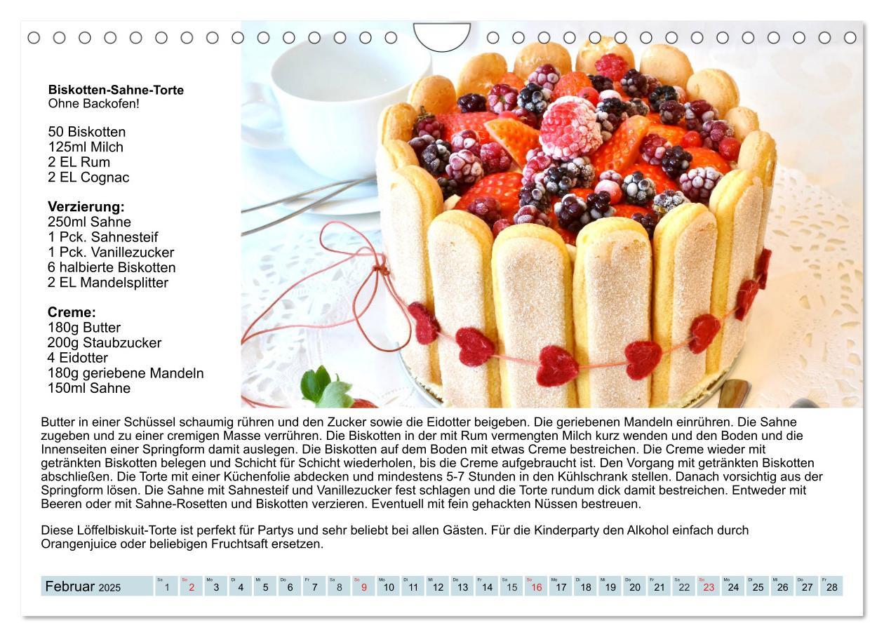 Bild: 9783435190355 | Exquisite Torten. Köstliche Rezepte für viele Anlässe (Wandkalender...