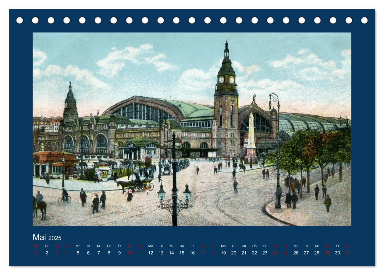 Bild: 9783435259915 | Lebendiges Hamburg von 1888 bis 1918 (Tischkalender 2025 DIN A5...