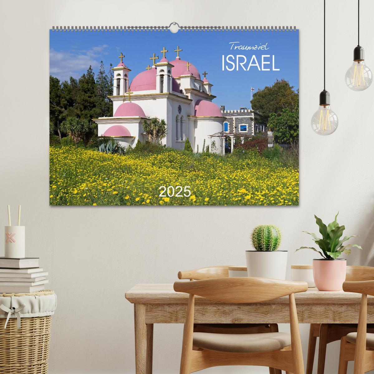 Bild: 9783435207596 | Traumziel Israel (Wandkalender 2025 DIN A2 quer), CALVENDO...