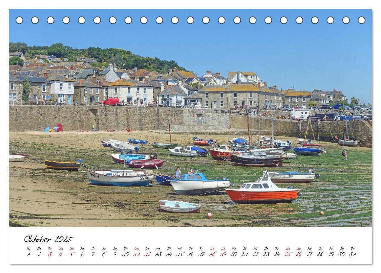 Bild: 9783435315925 | Cornwall. Der malerische Südwesten Englands (Tischkalender 2025 DIN...