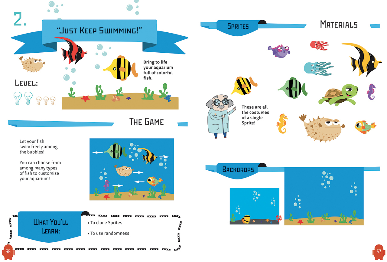 Bild: 9788863123579 | Programmiere witzige Animationen mit Scratch | Coder Kids | Buch