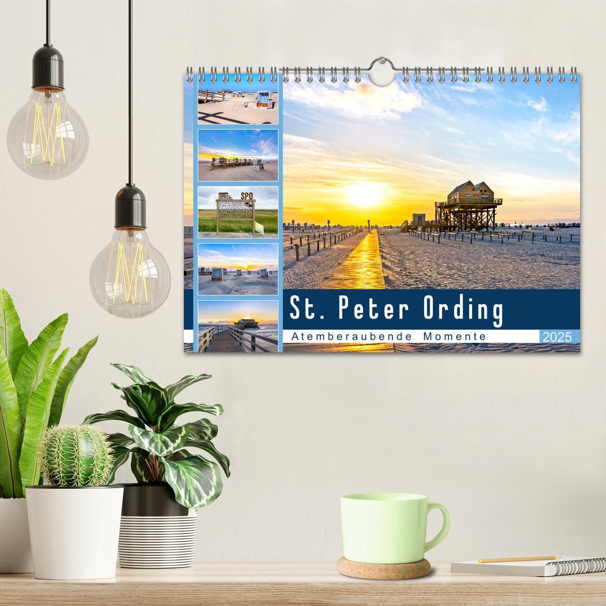 Bild: 9783435225996 | St. Peter Ording - Atemberaubende Momente (Wandkalender 2025 DIN A4...