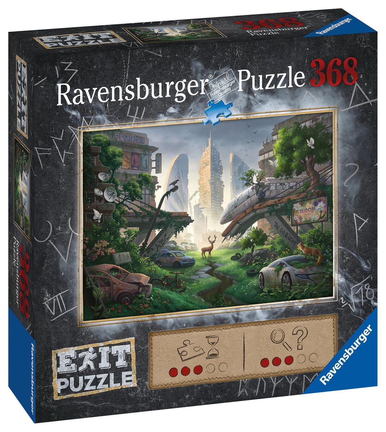 Bild: 4005556171217 | Ravensburger Exit Puzzle - Apokalyptische Stadt - 368 Teile | Spiel