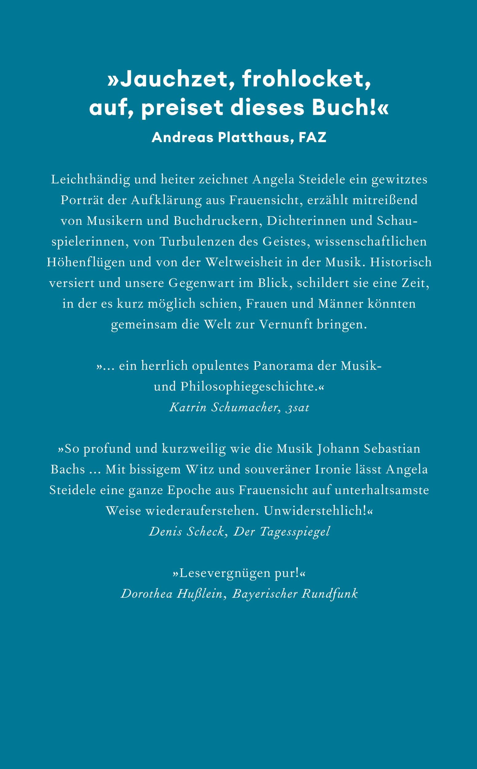 Rückseite: 9783458683742 | Aufklärung | Angela Steidele | Taschenbuch | 603 S. | Deutsch | 2024