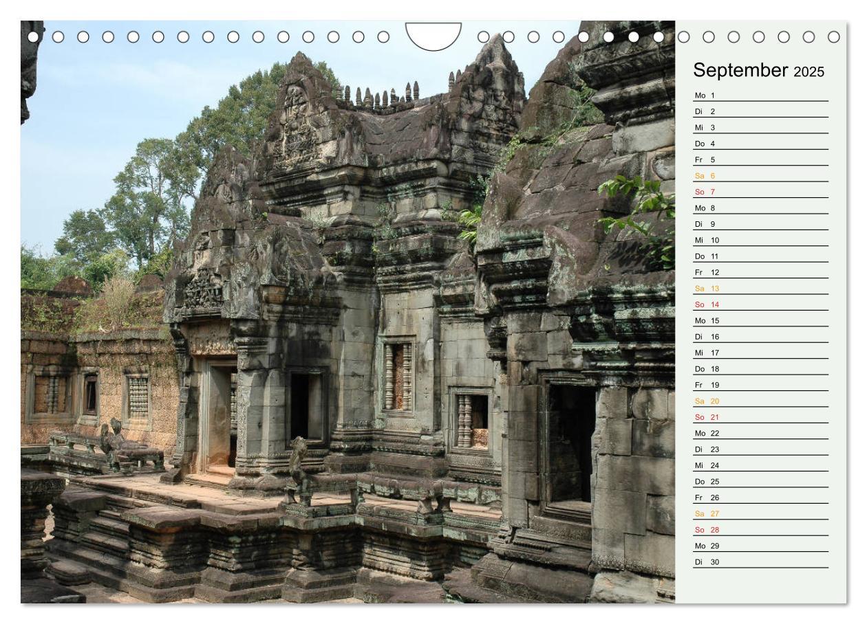 Bild: 9783435146703 | Asien - Thailand und Kambodscha (Wandkalender 2025 DIN A4 quer),...