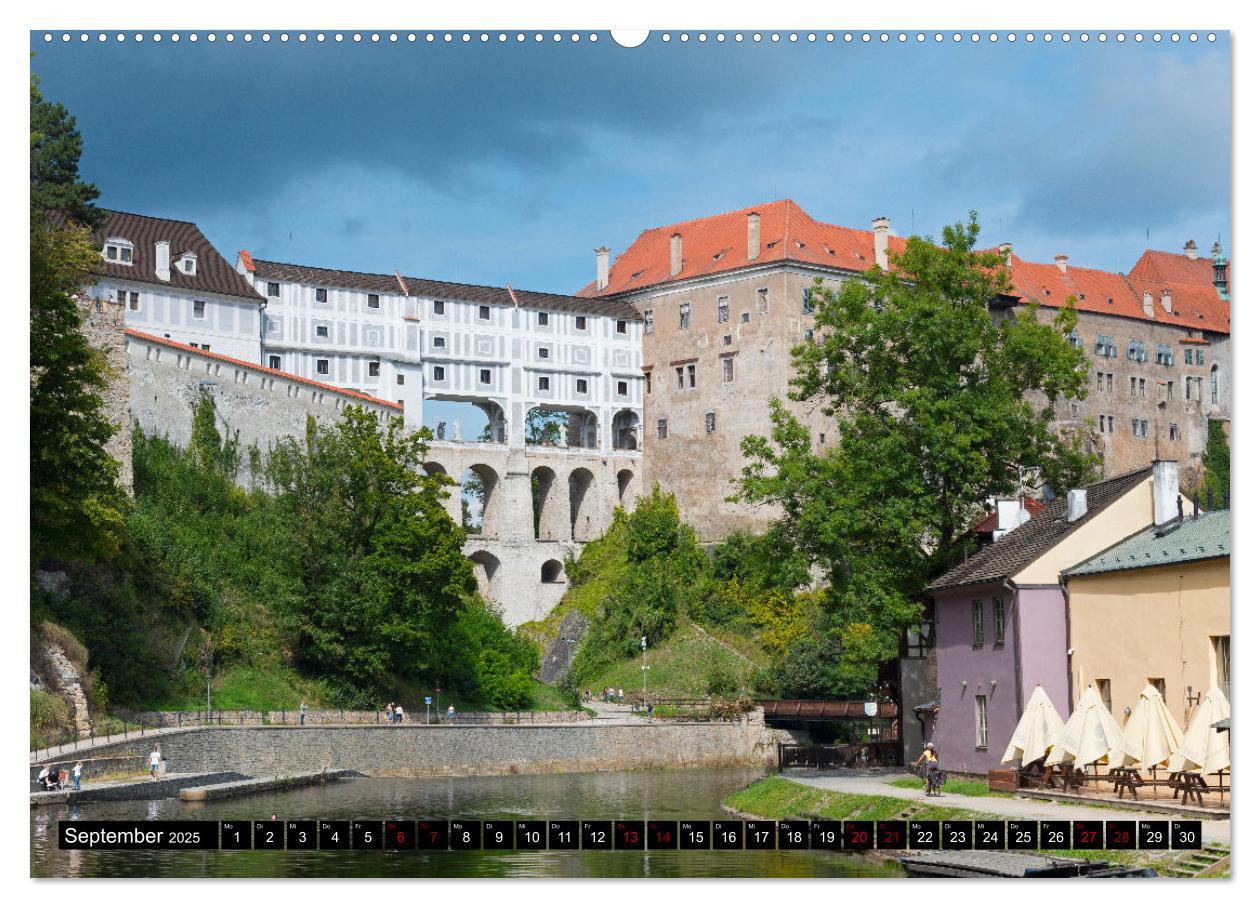 Bild: 9783383988202 | Ceský Krumlov - Böhmisch Krumau (hochwertiger Premium Wandkalender...