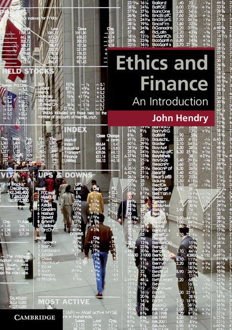 Cover: 9781107612488 | Ethics and Finance | John Hendry | Taschenbuch | Englisch | 2015