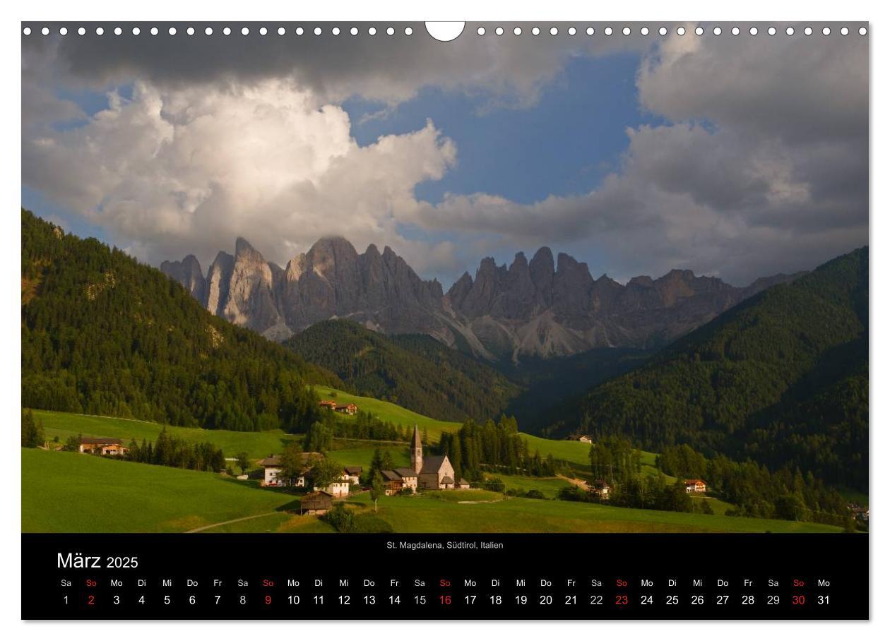 Bild: 9783435649419 | Alpen (Wandkalender 2025 DIN A3 quer), CALVENDO Monatskalender | 2025