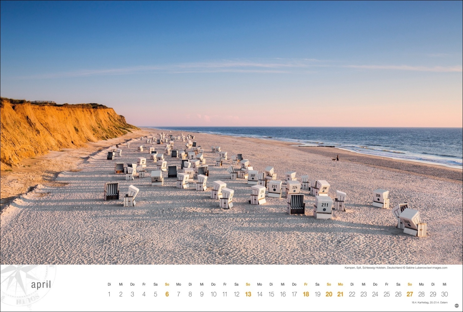 Bild: 9783756404827 | Nordsee Globetrotter Kalender 2025 - Von frischem Wind und weiten...